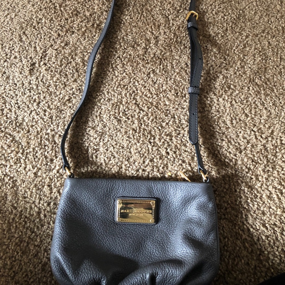 Marc Jacobs grey crossbody